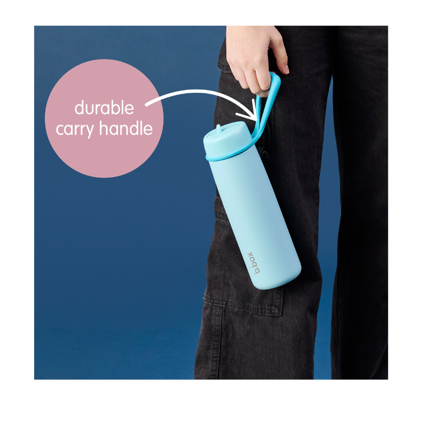 B.Box 690mL Insulated Flip Top Bottle - Sea Glass