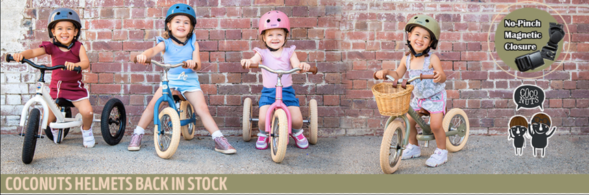 CoConuts Vintage Blue Helmet - Small