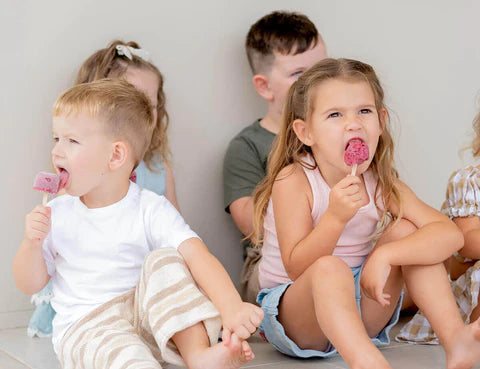 Cherub Baby Silicone Freezer Tray & Icy Pole Moulds - Sand