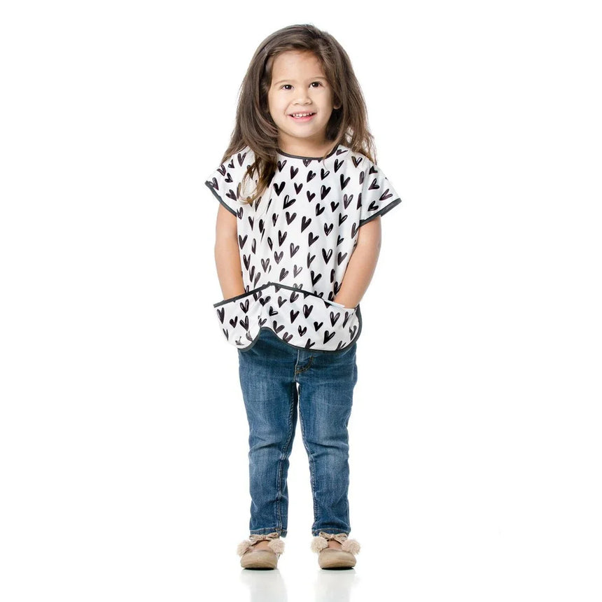 Bumkins Junior Bib - Hearts