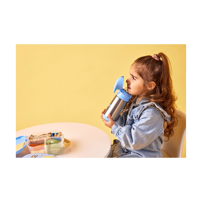B.Box 350mL Licensed Insulated Drink Bottle - Bluey