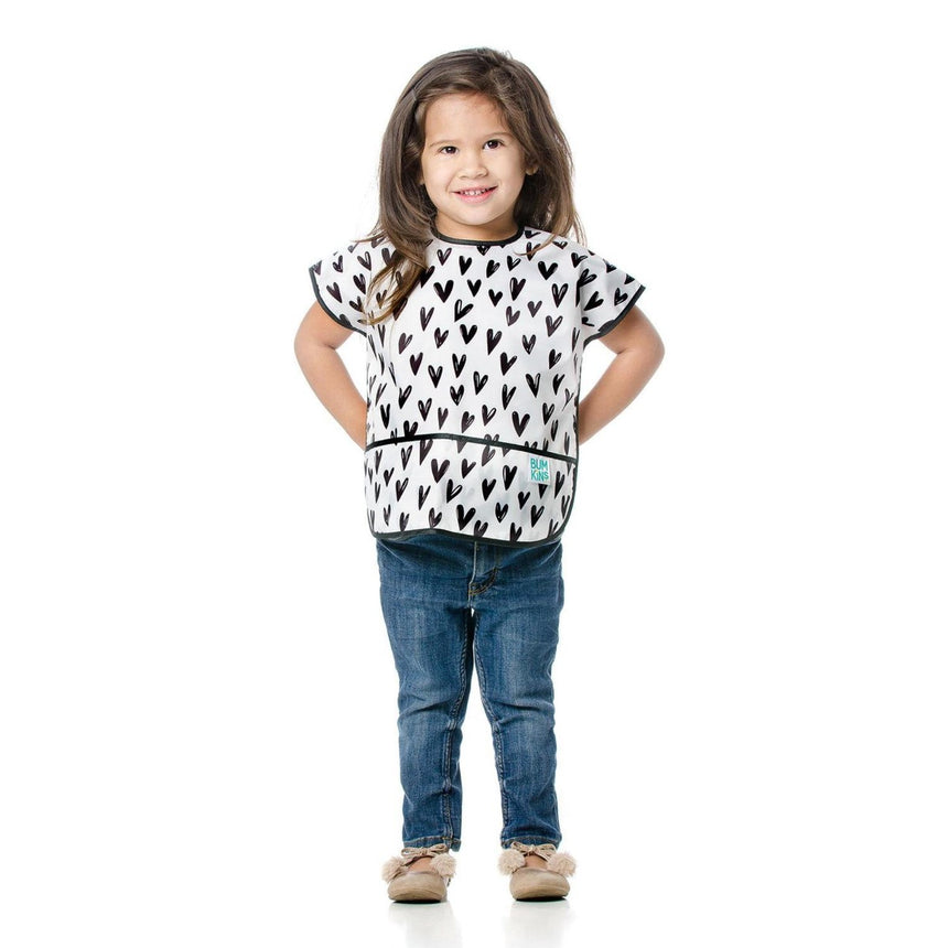 Bumkins Junior Bib - Hearts