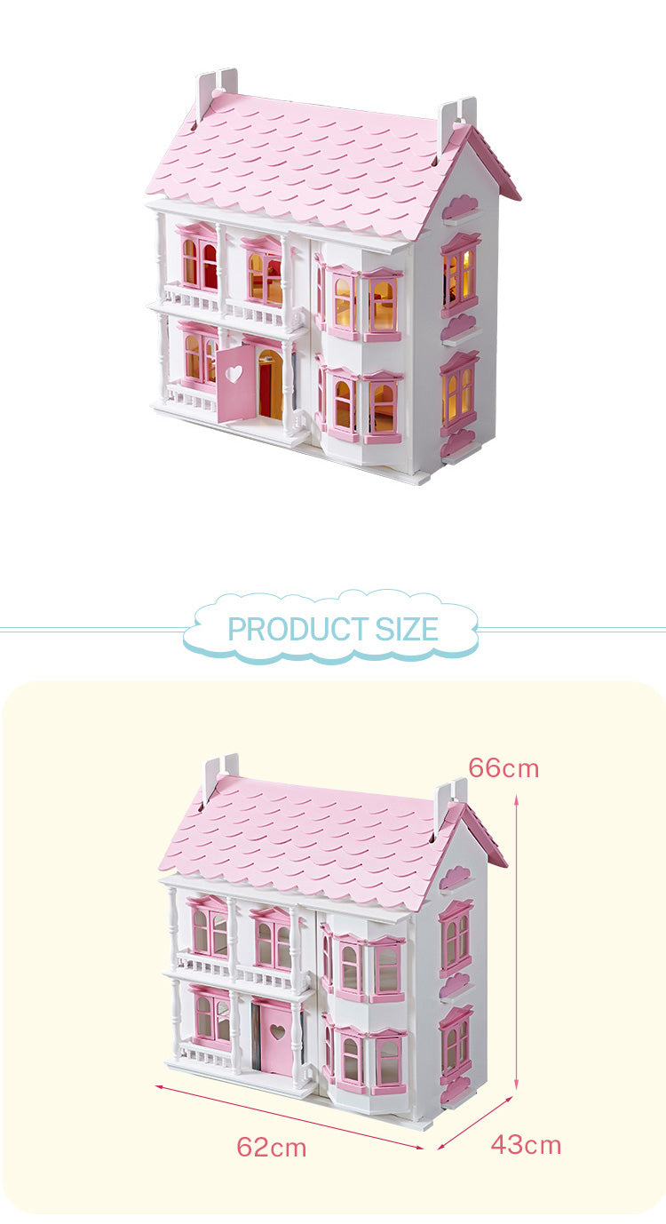 All 4 Kids Riley 2 Level Doll House