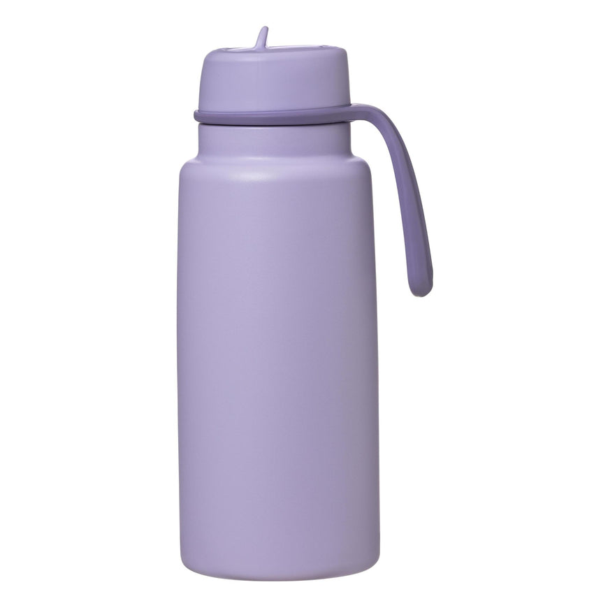 B.Box 1L Insulated Flip Top Drink Bottle - Lilac Love