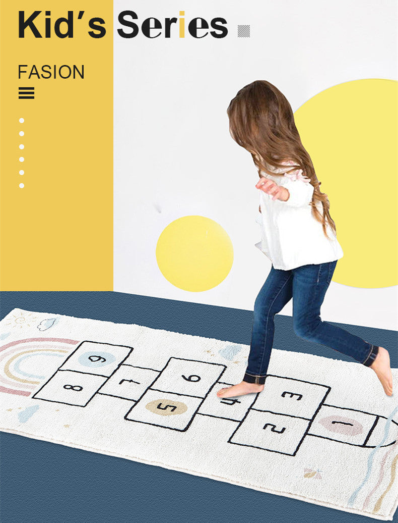 ALL 4 Kids Rainbow Hopscotch Rug