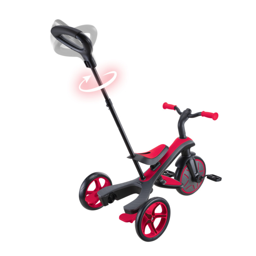 Globber Explorer Trike 4in1 - New Red
