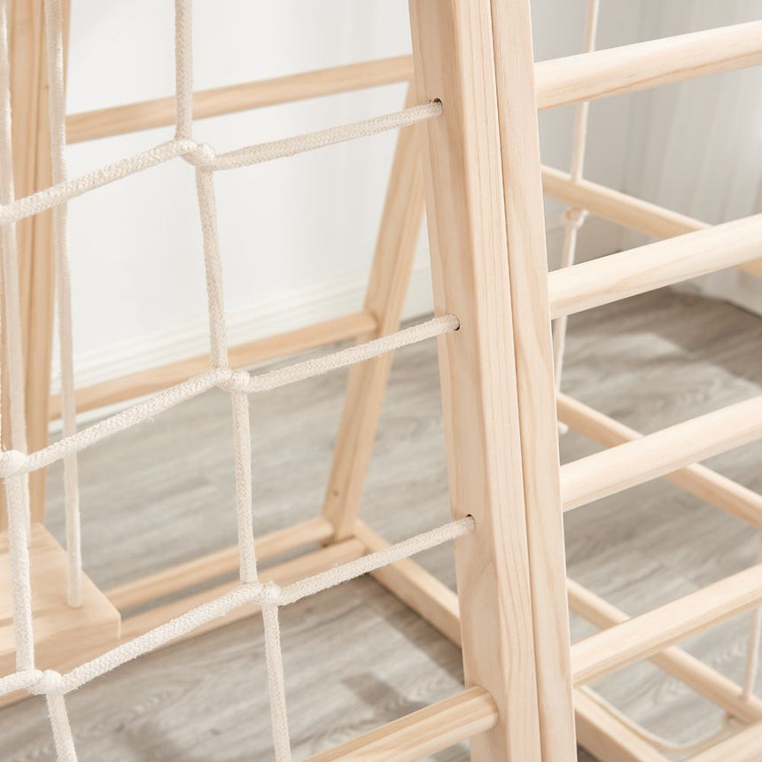 All 4 Kids Hudson Timber Pikler Baby Activity Play Center