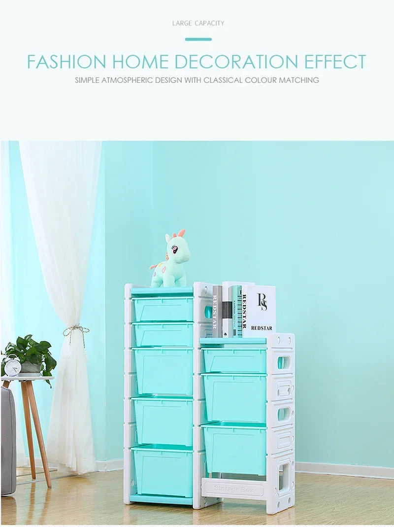 ALL 4 KIDS Hannah Combined Storage Unit - Blue