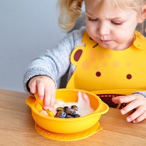 Marcus & Marcus Toddler First Self Feeding Set - Lucas Blue