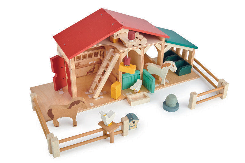 Tender Leaf Toys Farm Play Set