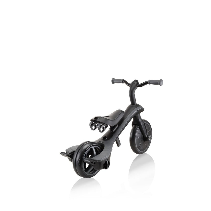 Globber Explorer Trike 4 in 1 DELUXE PLAY - Black/Grey