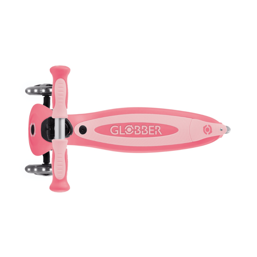 Globber Go Up Baby Lights 360 - Pastel Pink/ Deep Pastel Pink