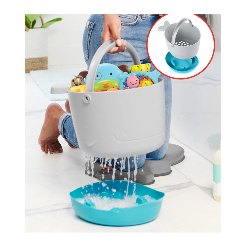 Skip Hop Moby Stowaway Bath Toy Bucket