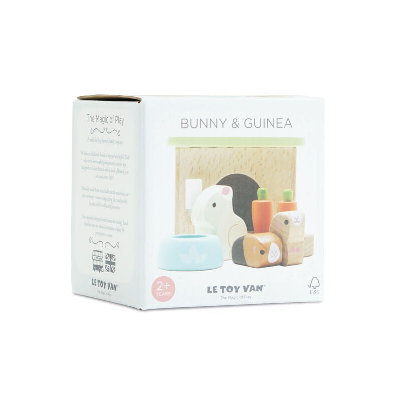 Le Toy Van Bunny With Guinea Pig