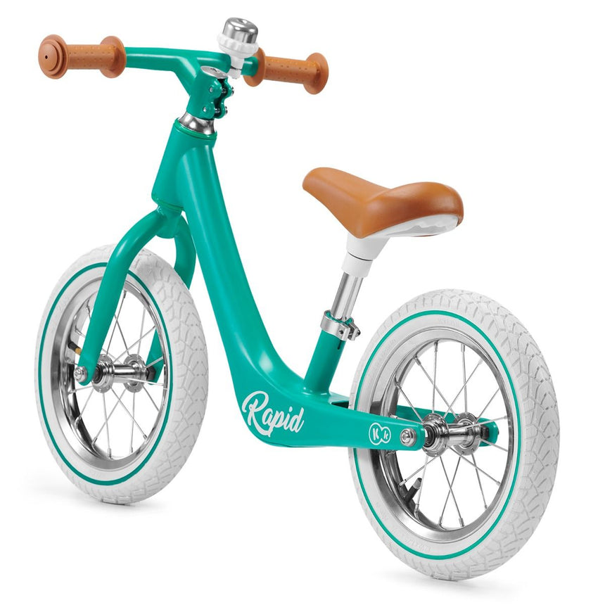 Kinder Kraft Lightweight Rapid Balance Bike with Air Pump - Green