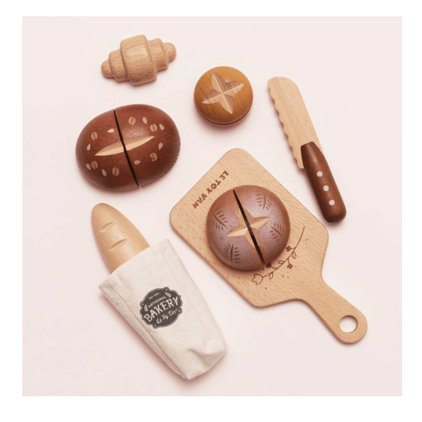Le Toy Van Bread, Loaf and Knife Set