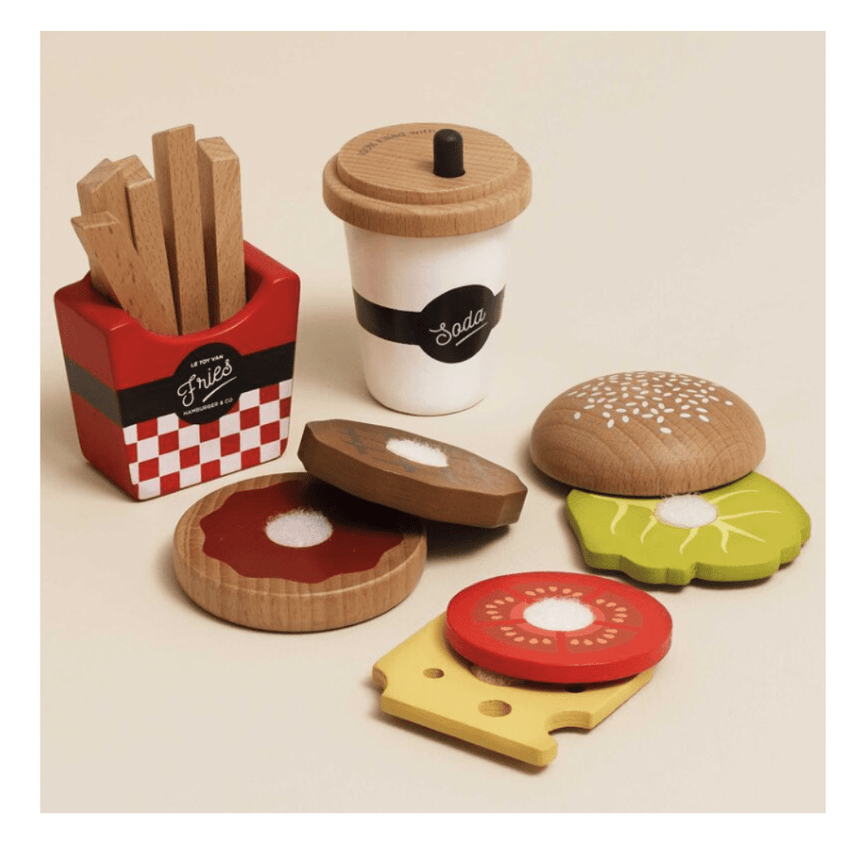 Le Toy Van Hamburger Set