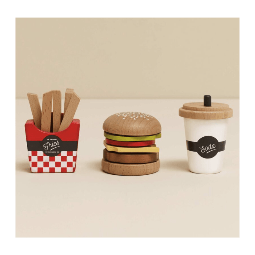 Le Toy Van Hamburger Set