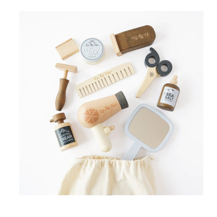 Le Toy Van Hairdresser and Barber Kit - 12 Piece