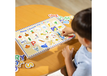 Melissa and Doug Alphabet Sound Puzzle wooden ABC learning puzzle – view 6