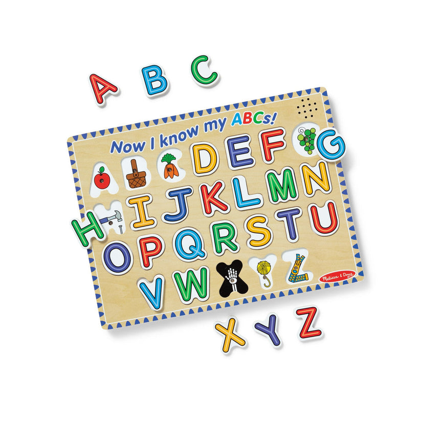 Melissa and Doug Alphabet Sound Puzzle wooden ABC learning puzzle – view 8