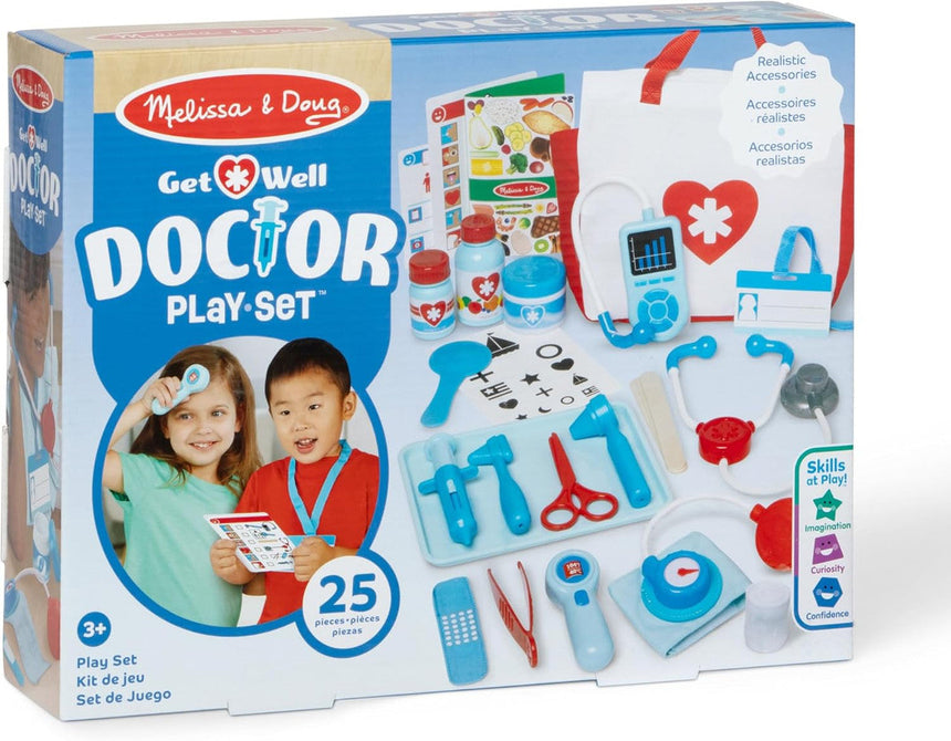 Melissa and Doug Get Well Doctor's Kit pretend doctor play set – view 4