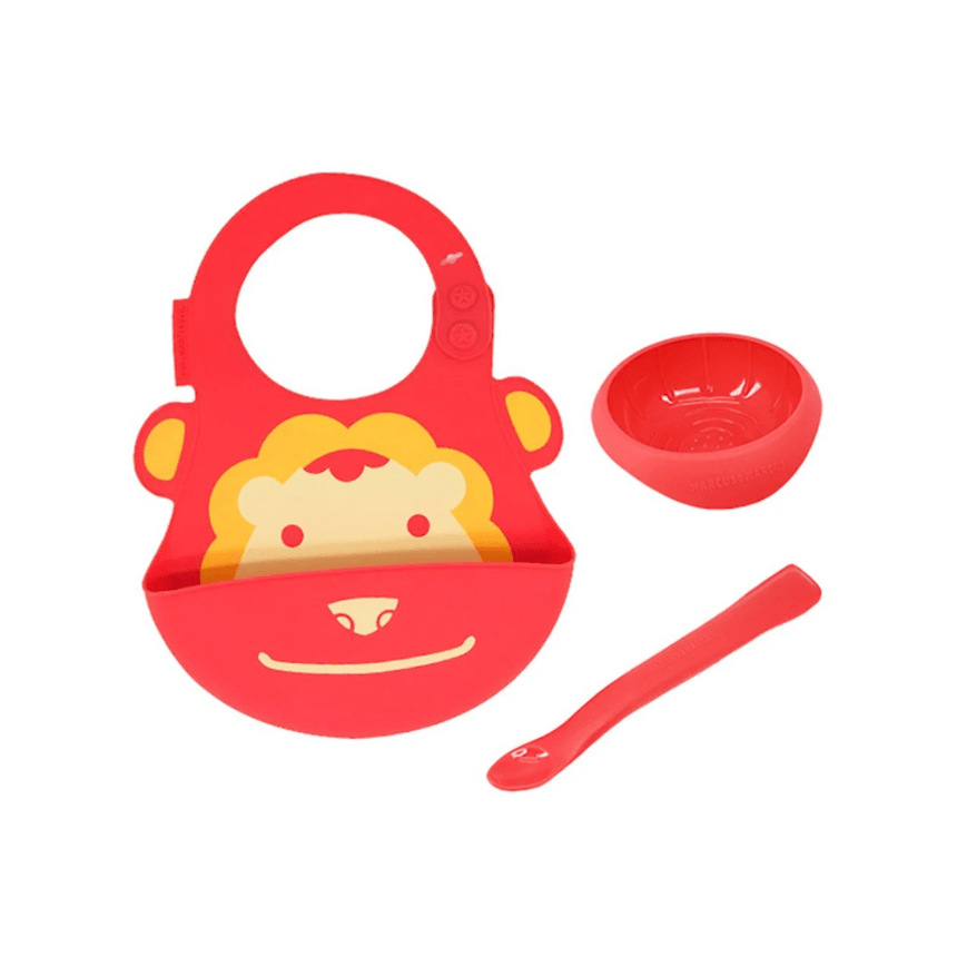 Marcus & Marcus Gift Feeding Set - Red Lion