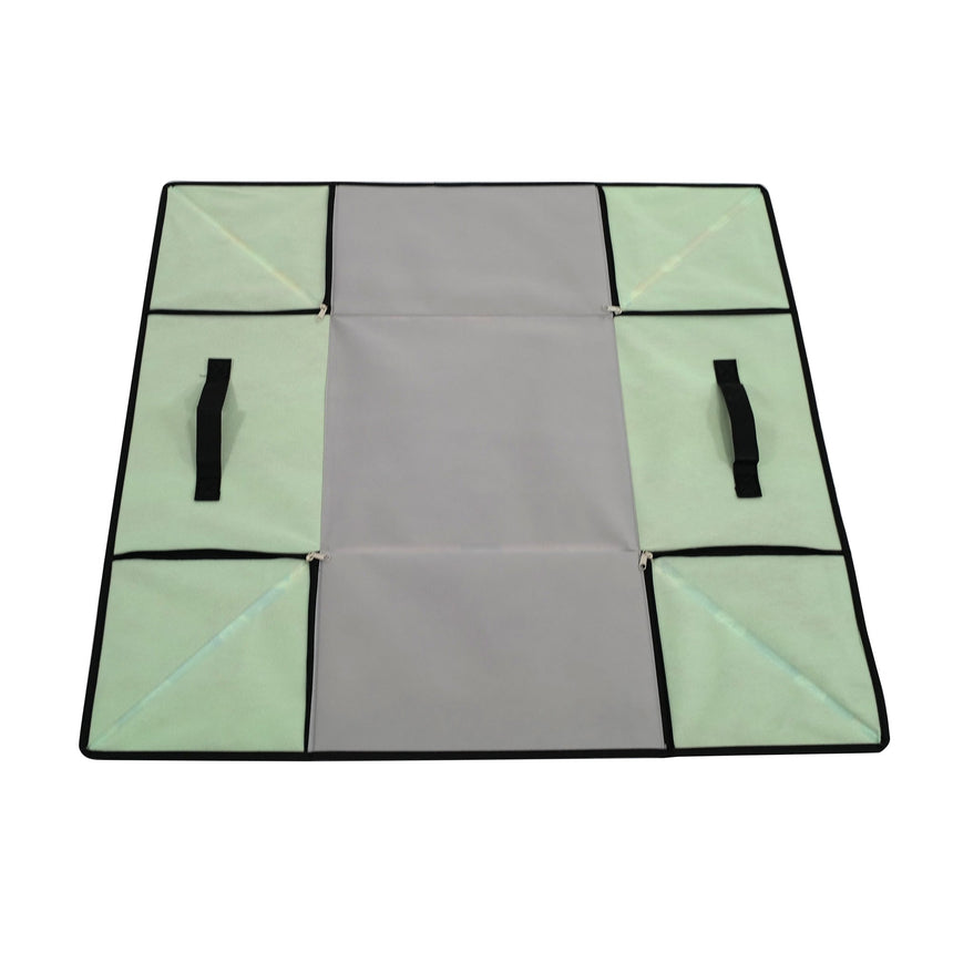 MNTL Storage Bin & Interactive Play Mat - Aeroplane Chess Theme