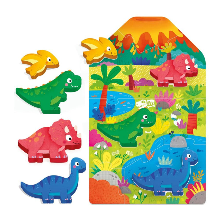 Headu Montessori First Puzzle Dinosaurs