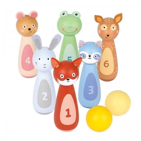 New Classic Toys Animal Bowling Set