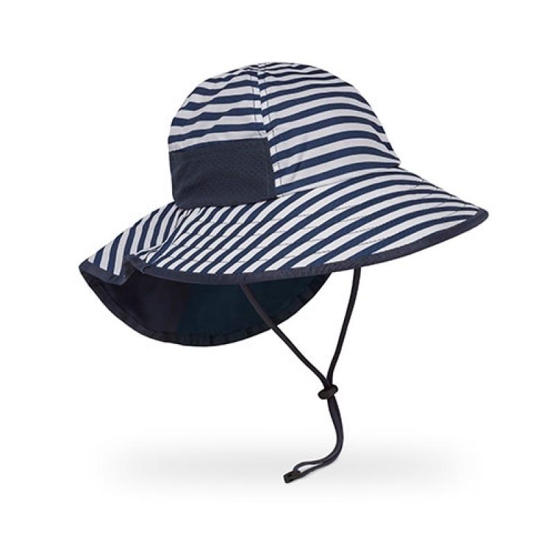 Sunday Afternoons Kids Play Sun Hat - Navy Stripe