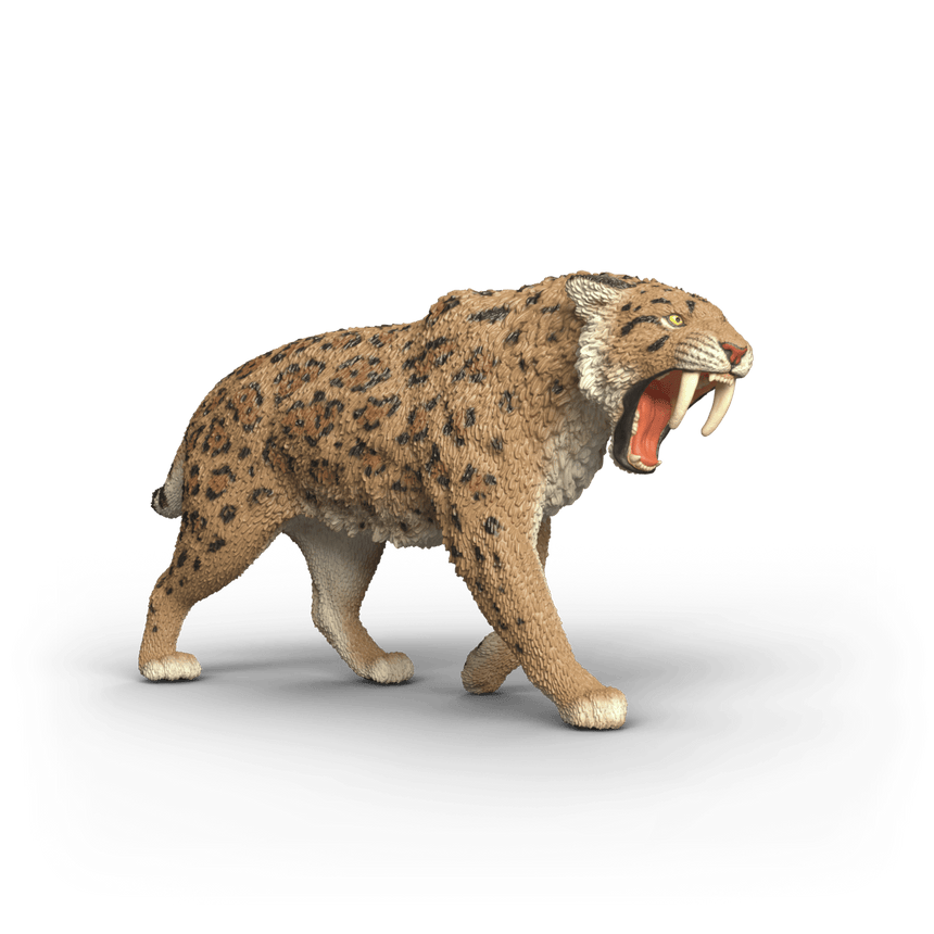 Schleich Smilodon toy figure - front product image