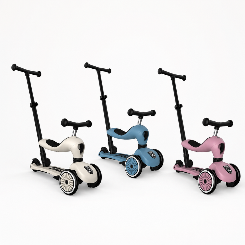 Scoot & Ride Highwaykick 1 Push & Go 2-in-1 kids scooter