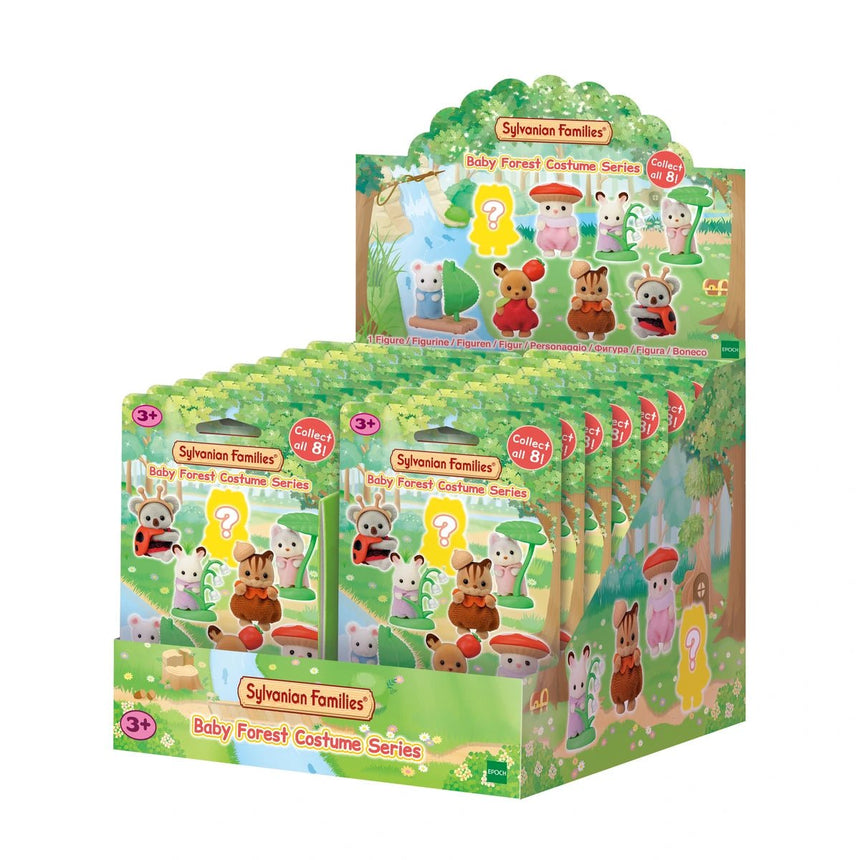 Sylvanian Families Baby Forest Costume Series blind bag display box
