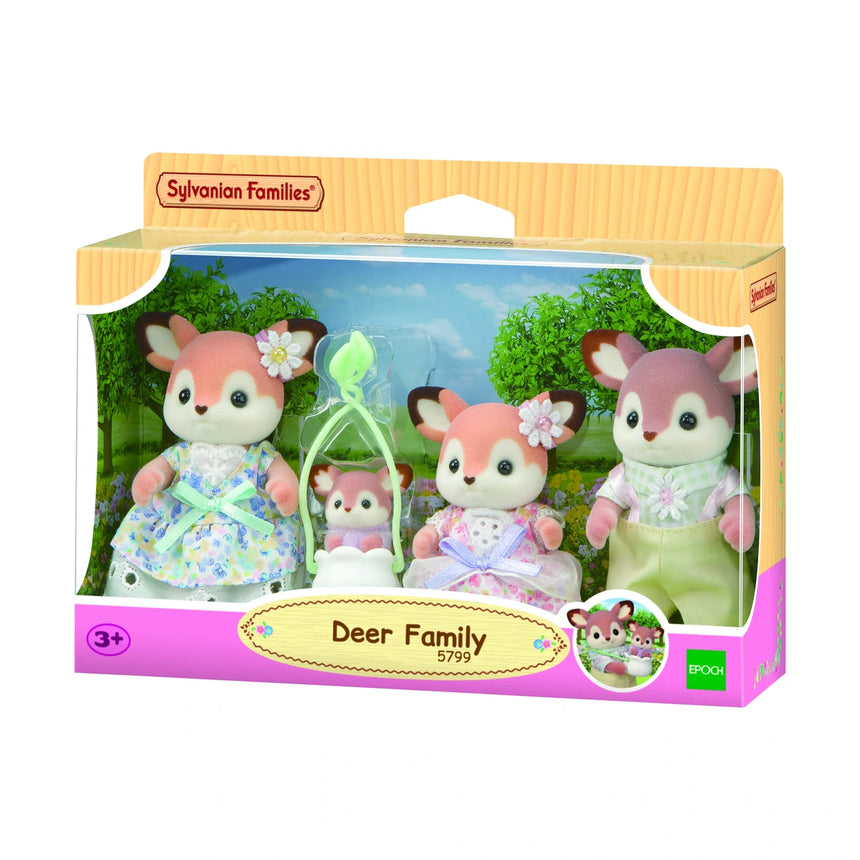 Sylvanian Families Deer Family set in box packaging