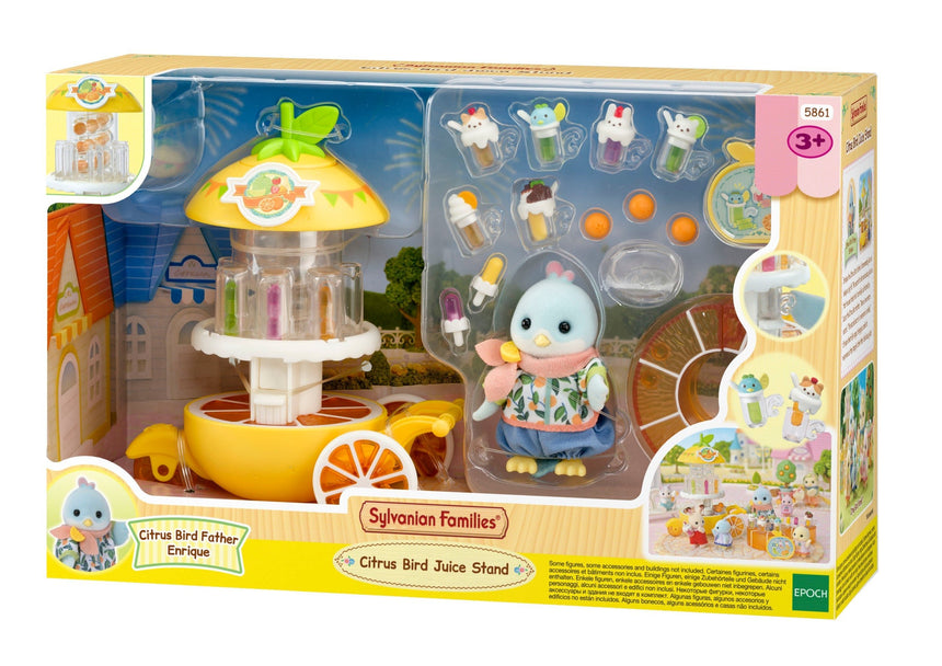 Sylvanian Families Citrus Bird Juice Stand Enrique father figure