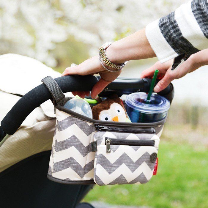 Skip Hop Grab & Go Stroller Organizer - Chevron