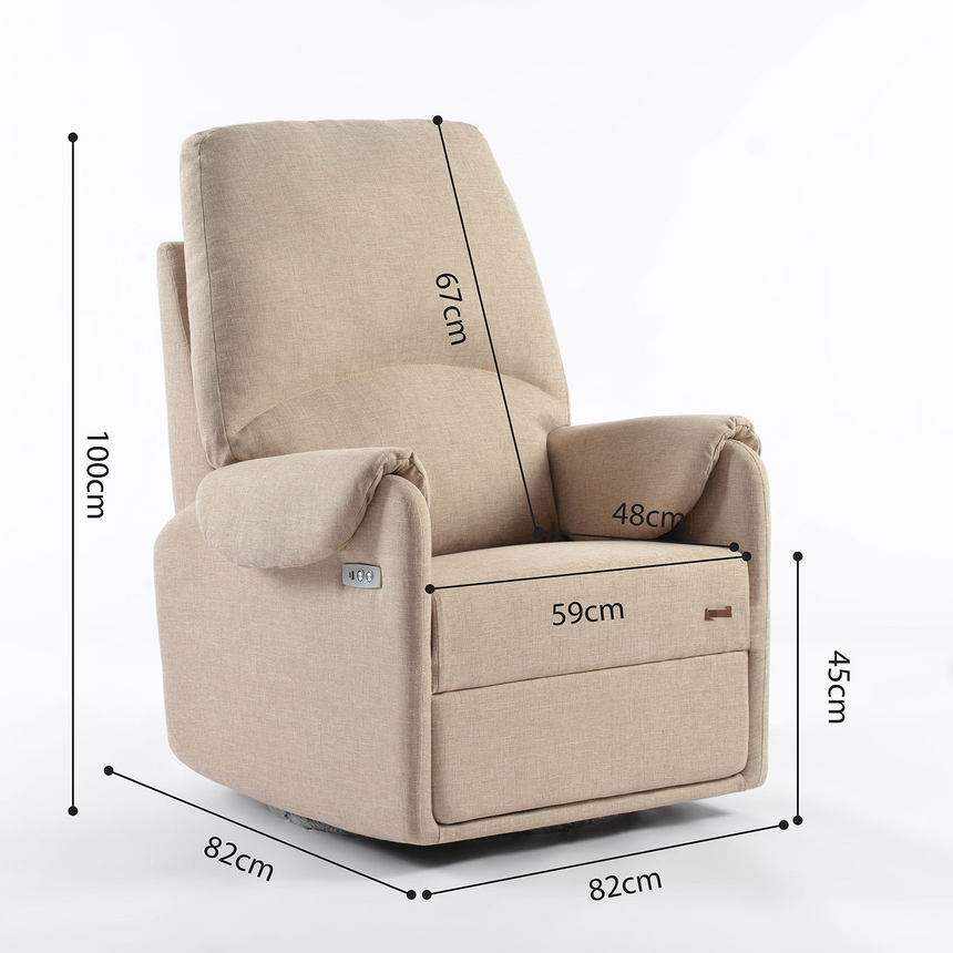 Job Baby Ivory Electric Nursing Chair