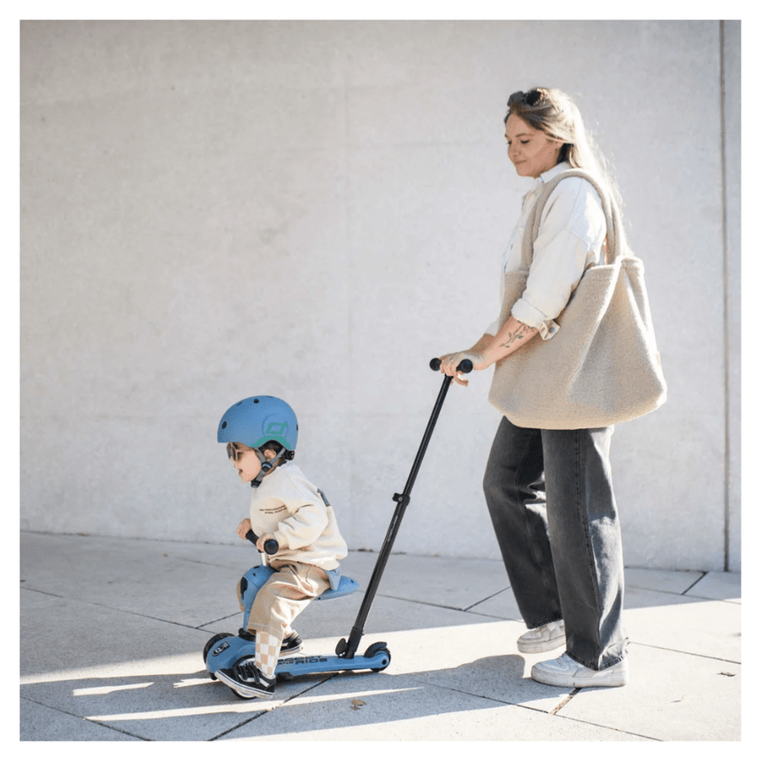 Scoot and Ride Highway Kick 1 Push and Go Steel