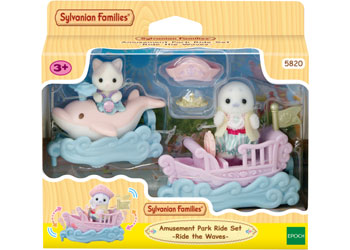 Sylvanian Families Ride the Waves rocking boat float