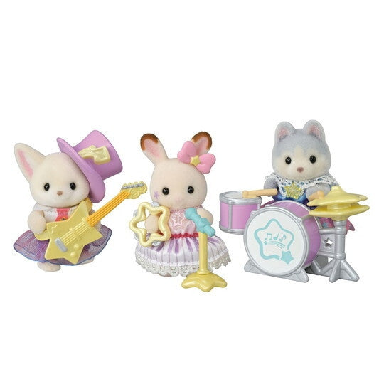Sylvanian Families Baby Starry Concert Set baby figure with starry concert scene – view 6