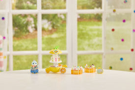 Sylvanian Families Citrus Bird Juice Stand juice toppings