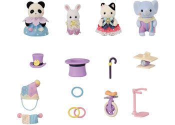 Sylvanian Families Dream Showtime Babies four performing baby figures – view 6
