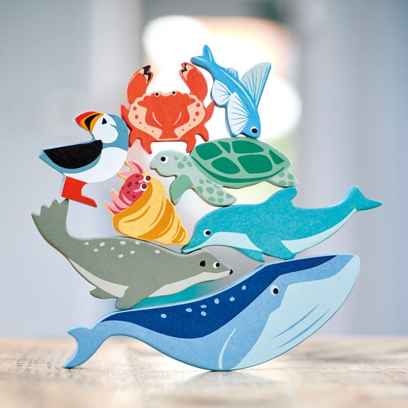 Tender Leaf Toys Wooden Animal Crab