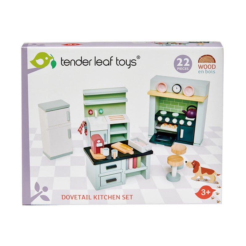 Tender Leaf Toys Dovetail Dollhouse Kitchen Set
