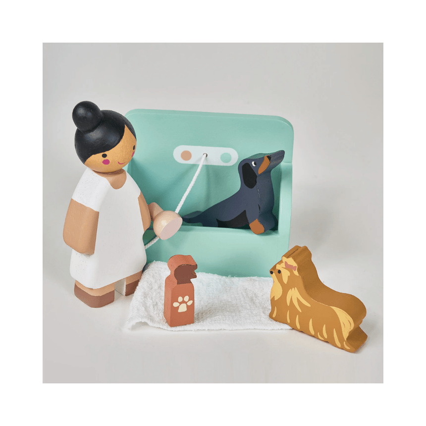Tender Leaf Toys Waggy Tails Dog Salon Play Set