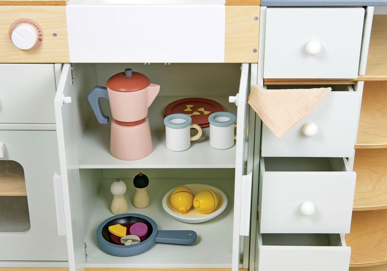Tender Leaf Toys Pretend La Fiamma Grand Kitchen