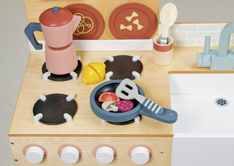 Tender Leaf Toys Pretend La Fiamma Grand Kitchen