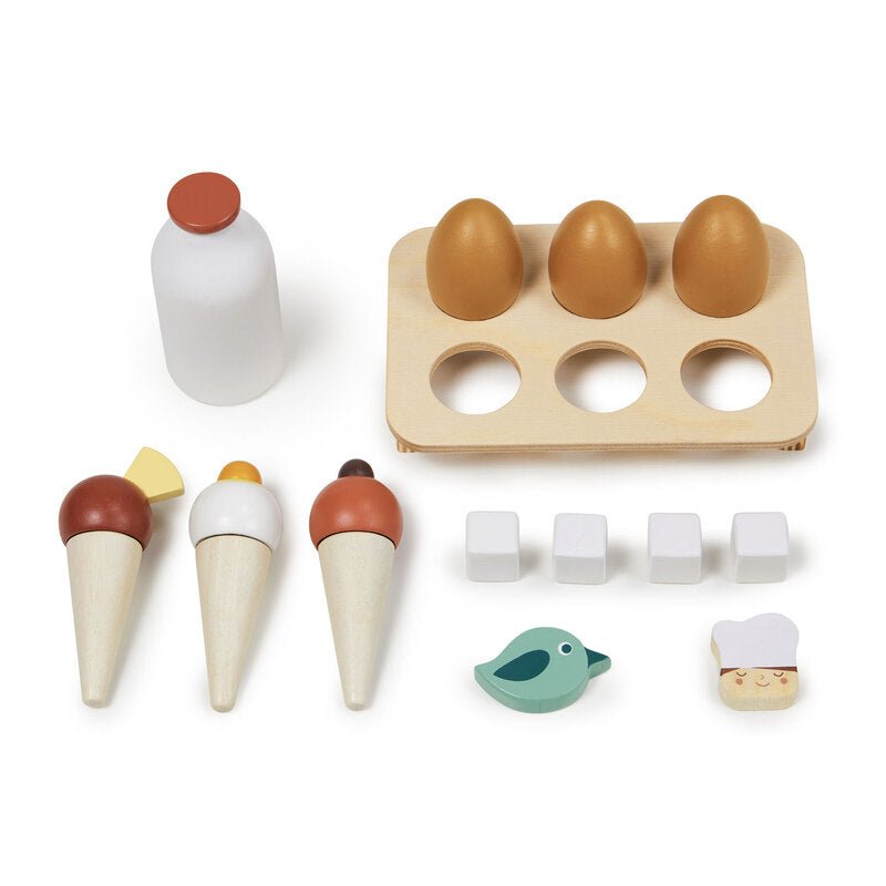 Tender Leaf Toys Pretend Refrigerator