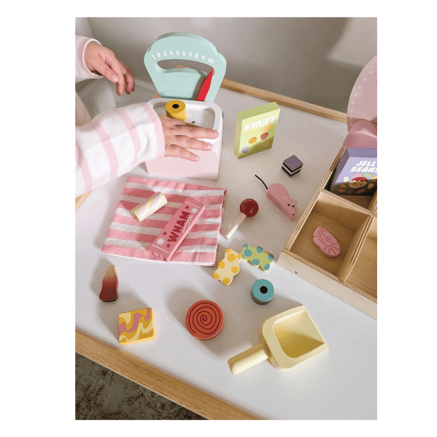Tender Leaf Toys Pretend Sweetie Pic N Mix Shop